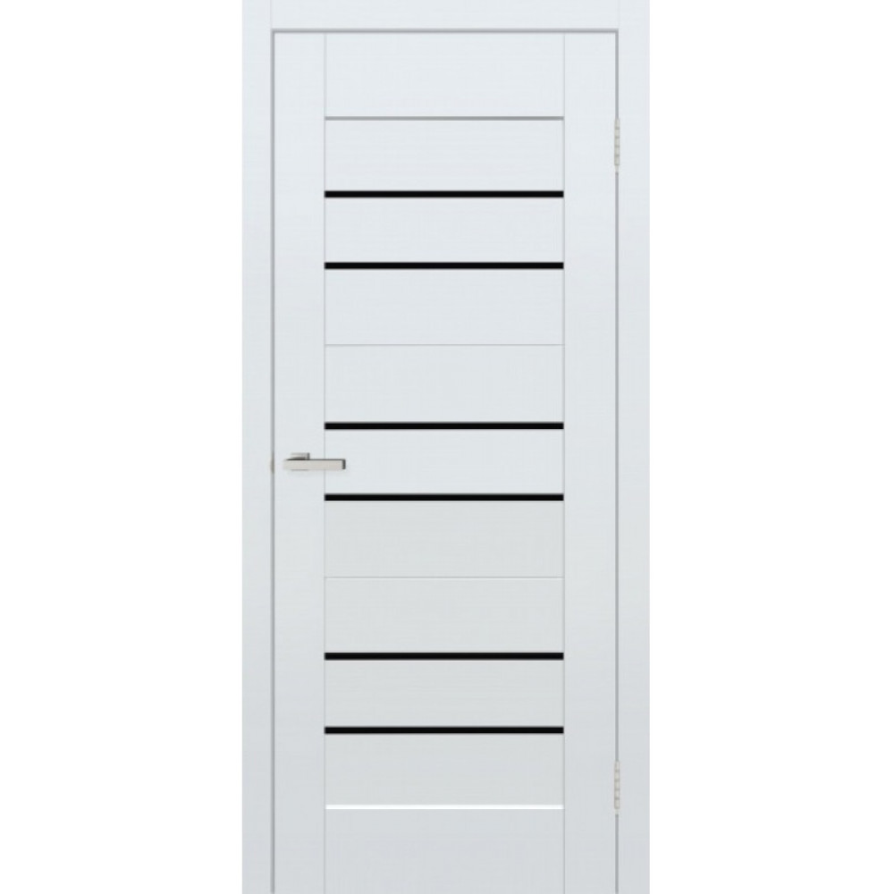 dveri-tm-omis-ekoshpon-bit-06-bg-chorne-sklo-eko-biliy-gladkiy