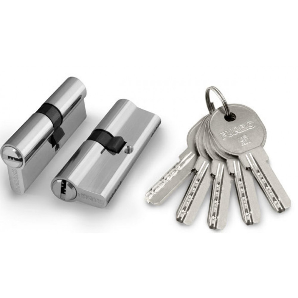Цилиндровый механизм R600/70 mm (25+10+35) CP хром 5 кл.