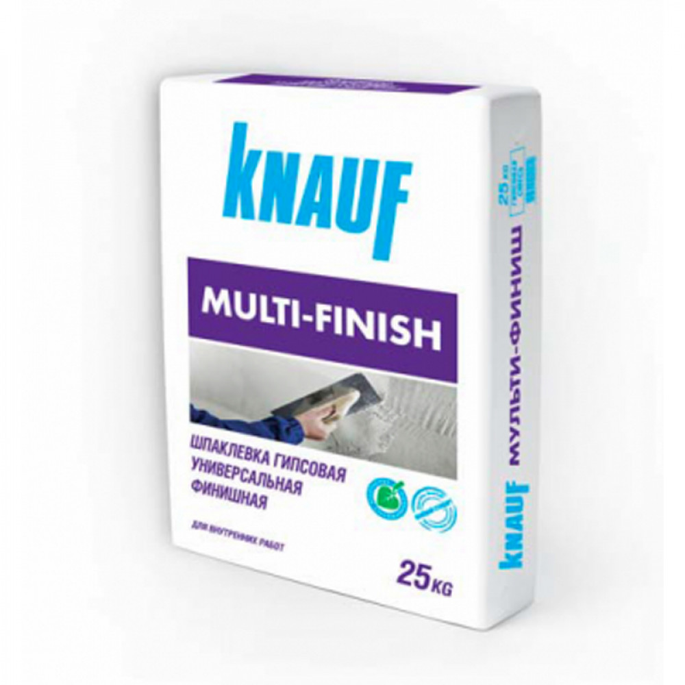 Шпаклевка Кнауф Мультифиниш (Knauf Miltifinish), 25 кг