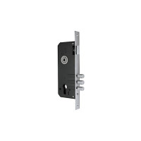 Корпус врізного замка із клямкою 900 3MR/CP W/B (хром), тех. упаковка ECO
