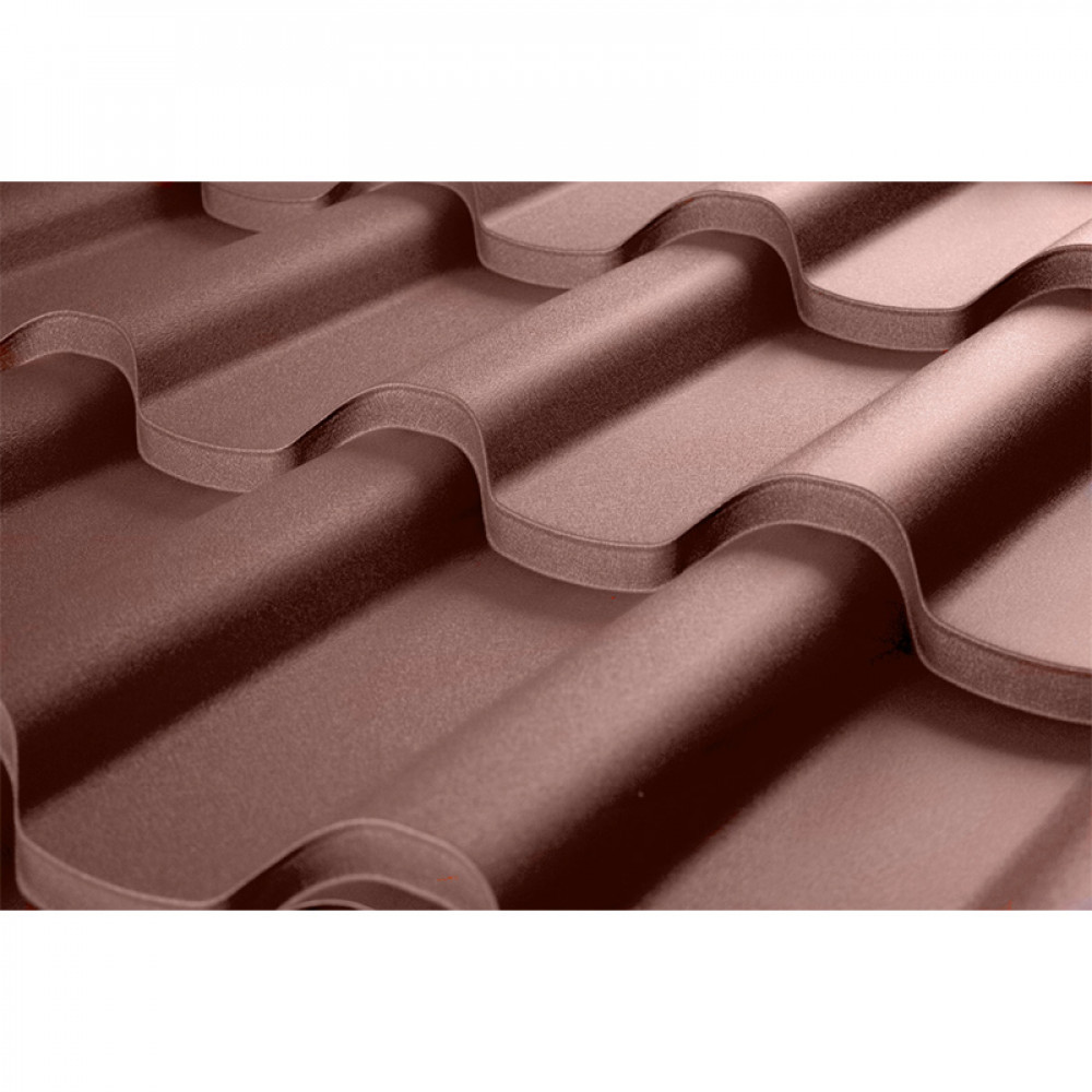 Металлочерепица Tile Premium (Тайл Премиум) RAL 8017
