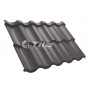 Металлочерепица Tile Modern (Тайл Модерн) модульная RAL 8019