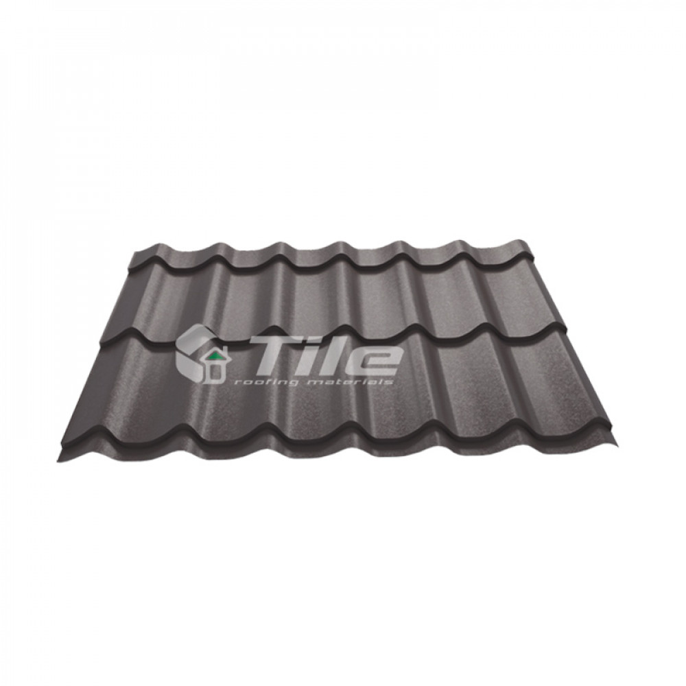 Металлочерепица Tile Classic (Тайл Классик) RAL 8019