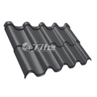 Металочерепиця Tile Premium (Тайл Преміум) RAL 9005