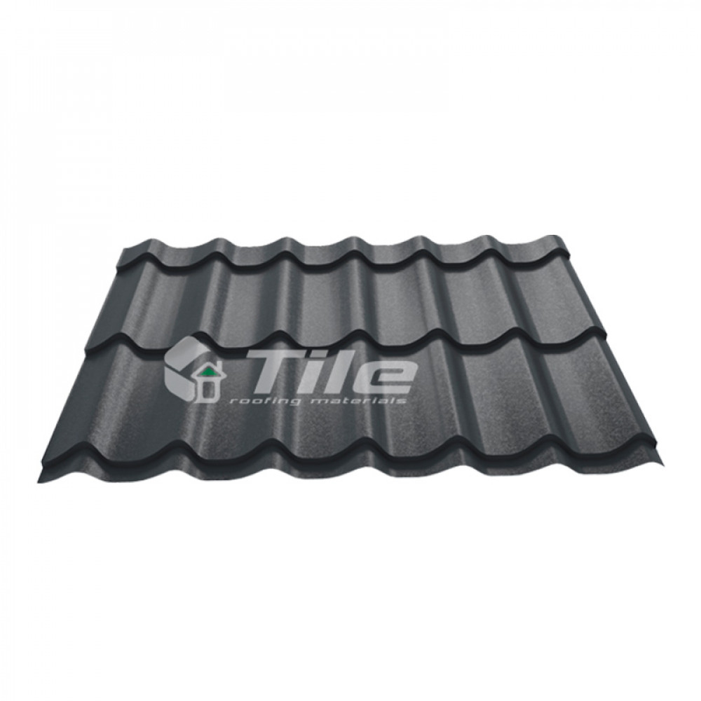 Металлочерепица Tile Classic (Тайл Классик) RAL 9005