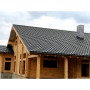 Металлочерепица Tile Modern (Тайл Модерн) модульная RAL 8004