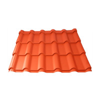 Металочерепиця Tile Retro (Тайл Ретро) матполіестер RAL 8004